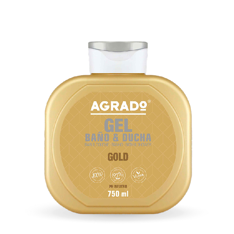AGRADO DUSCHGEL GOLD 750ML