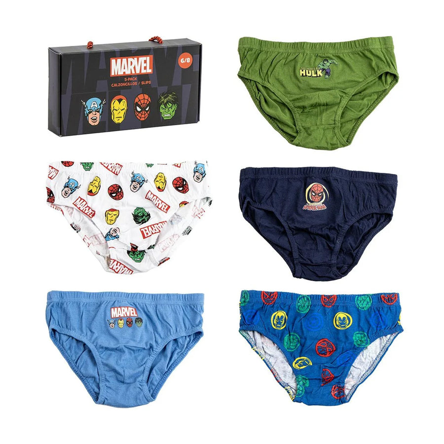 MARVEL/AVENGERS – KINDER-SLIP-SET (5 STÜCK) – SINGLE-JERSEY