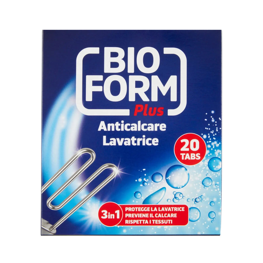 BIO FORM Waschmaschinen-Pflegetabs (20 Stück)