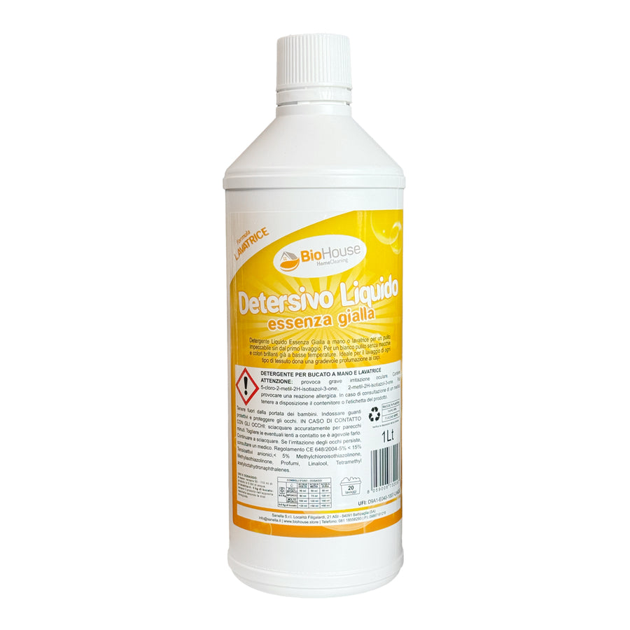 BIOHOUSE FLÜSSIGWASCHMITTEL GELBE ESSENZ 1L