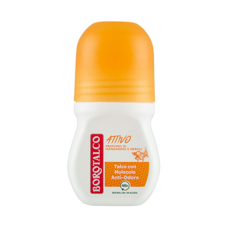 BOROTALCO DEO ROLL ON 50ML ACTIVE MANDARIN