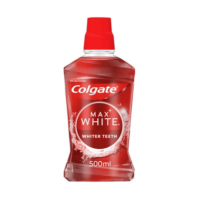 COLGATE MOUTHWASH 500ML MAX WHITE