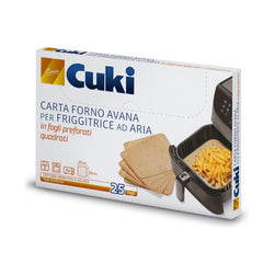 CUKI CARTA FORNO FRIGGITRICE ARIA 25 FOGLI