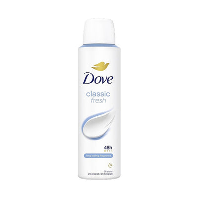 DOVE SPRAY 200ML CLASSIC FRESH