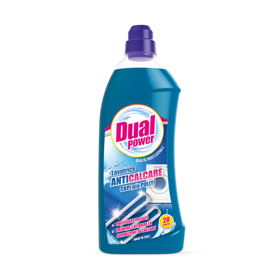 Doppeltes Anti-Kalk-Waschmittel für Waschmaschinen, 960 ml