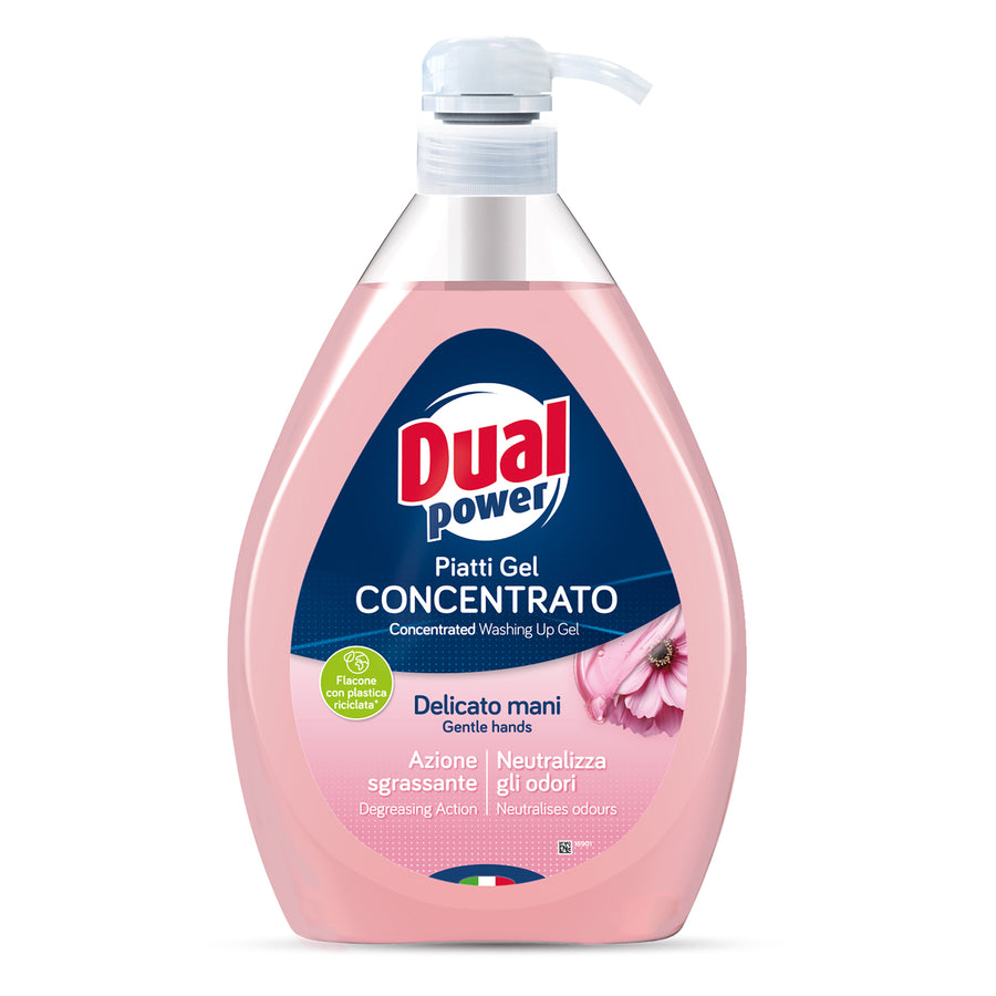 DUAL PIATTI DISPENSER 1LT DELICATO MANI