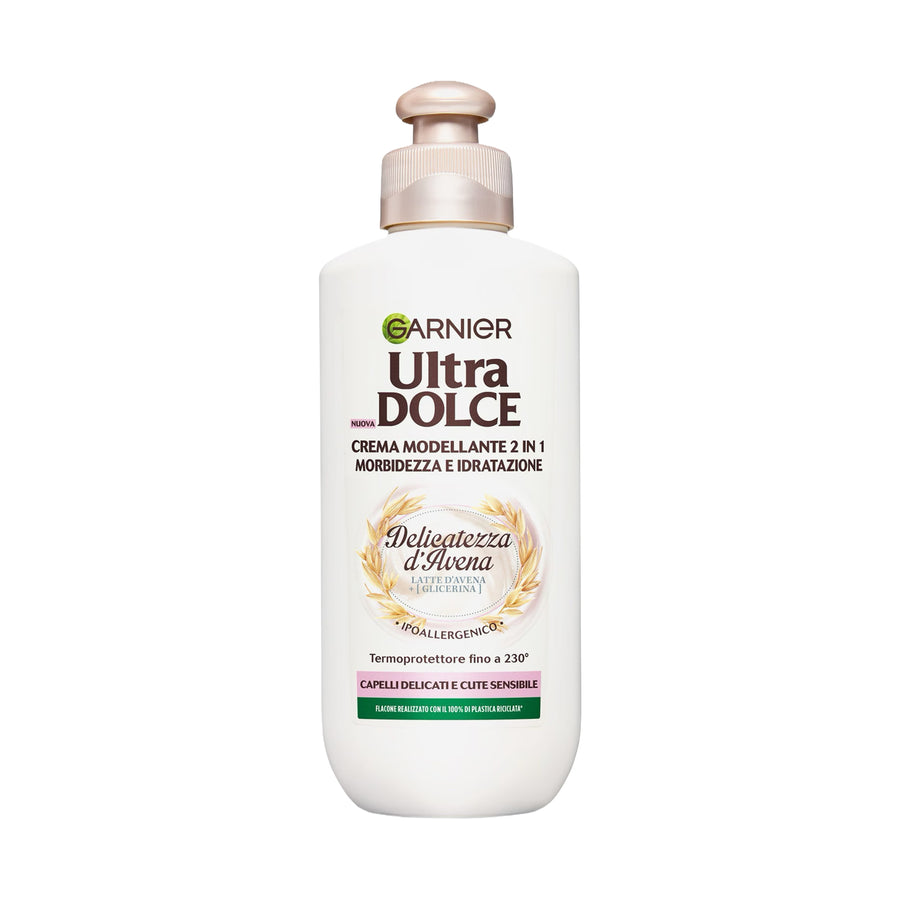 GARNIER ULTRA DOUX HAFERZARTHEIT 2-IN-1-STYLINGCREME 200 ML