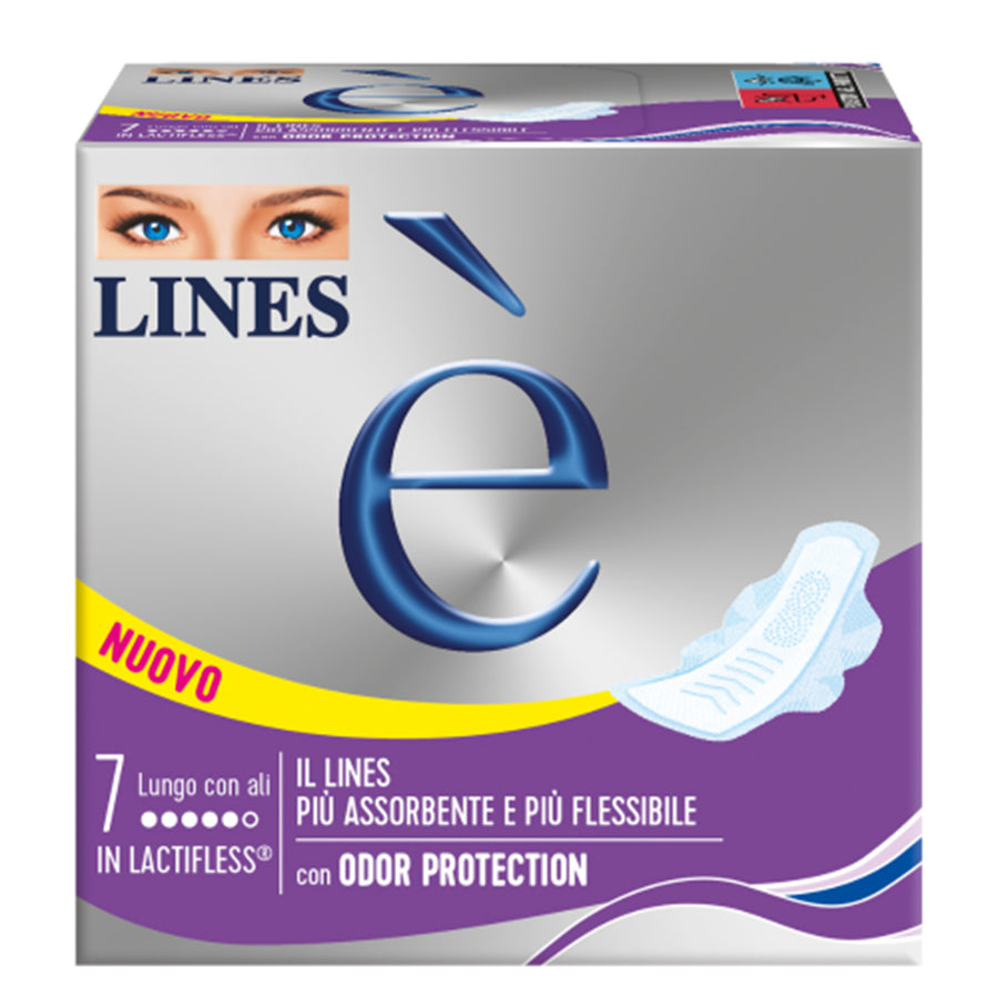 LINIEN SIND X7 LANG MIT FLÜGELN