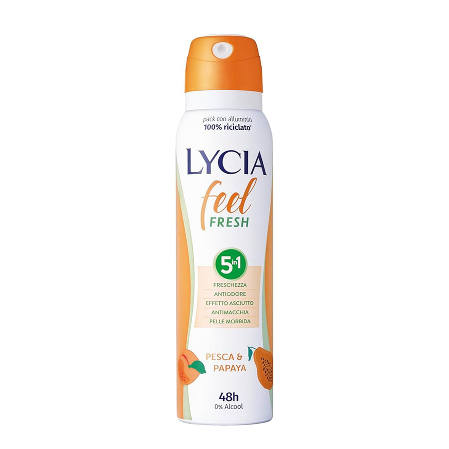 LYCIA DEO SPRAY 150ML PEACH AND PAPAYA