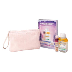 MAYBELLINE NEW YORK POCCHETTE FLUFFY+CORRETTORE MULTI-USO 02+ACQUA MICCELLARE