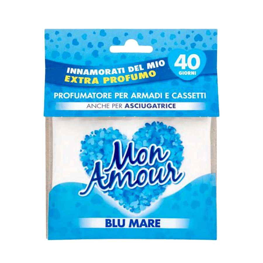 MON AMOUR SACCHETTI PROFUMATI 12GR BLU MARE