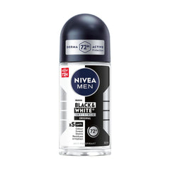 NIVEA DEO ROLL ON 50ML MEN B&W INVISIBLE ORIGINAL