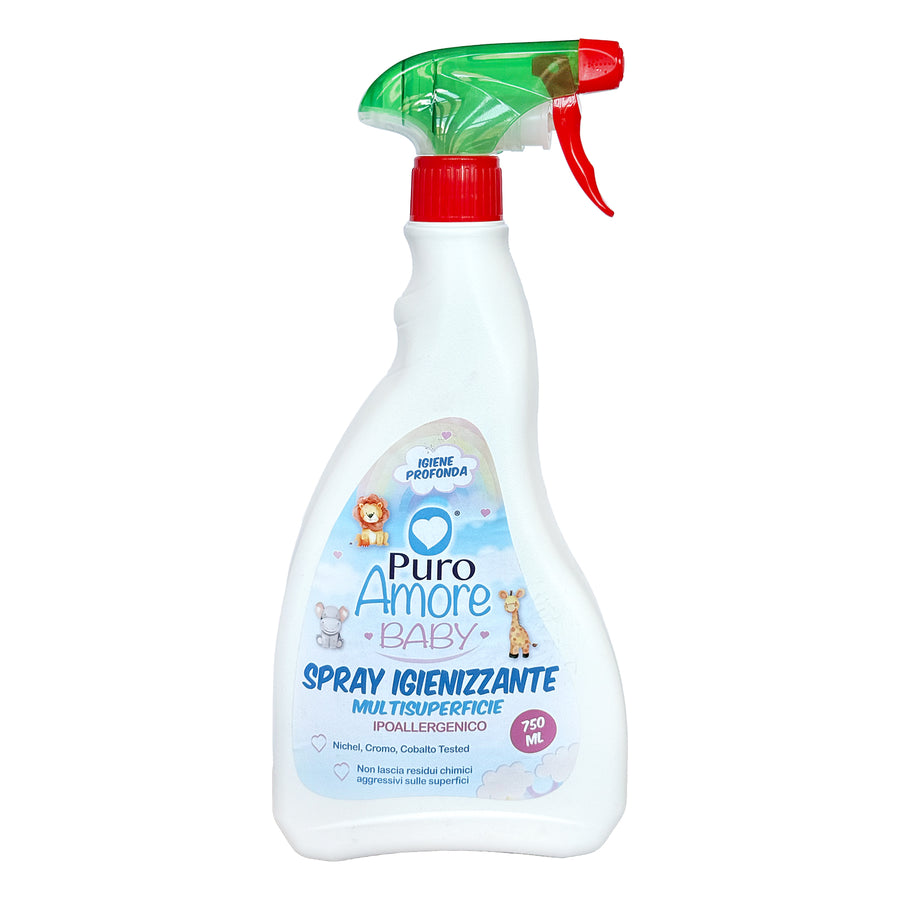 PURO AMORE BABY HYPOALLERGENES HYGIENESPREY 750ML