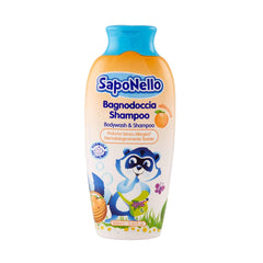 SAPONELLO BAGNO & SHAMPOO 400ML ALBICOCCA