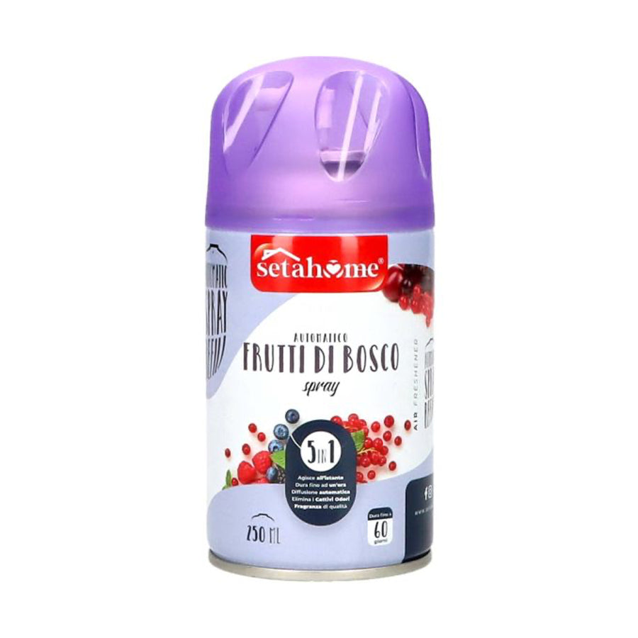SETA BLU DEO MATIC 250ML FRUTTI DI BOSCO