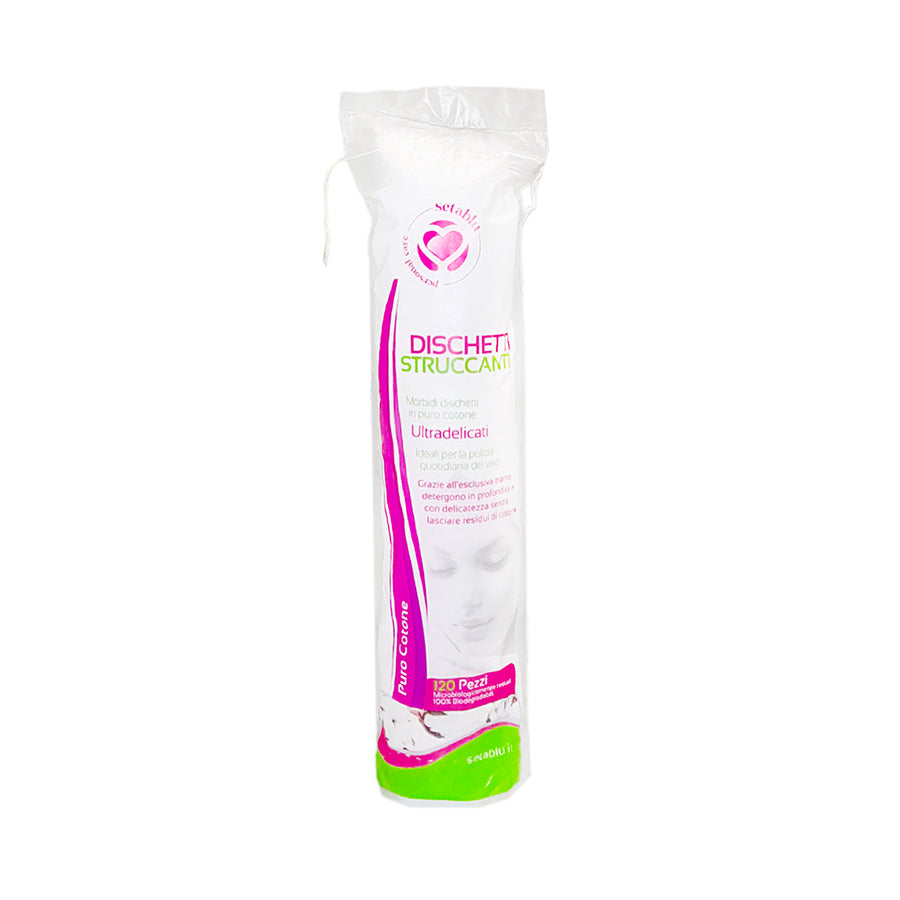 SETA BLU DISCHETT STRUCCANTI X120PZ