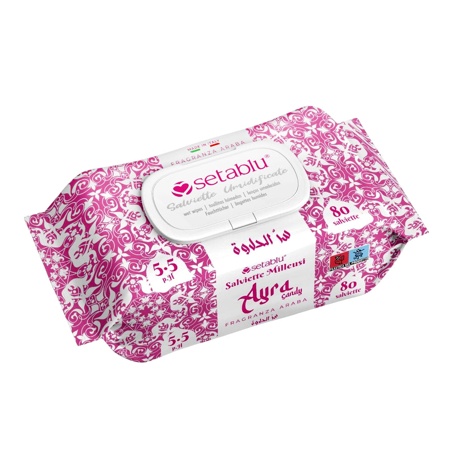 SETABLU ALLZWECK-FEUCHTTÜCHER POP UP X80 AYRA CANDY