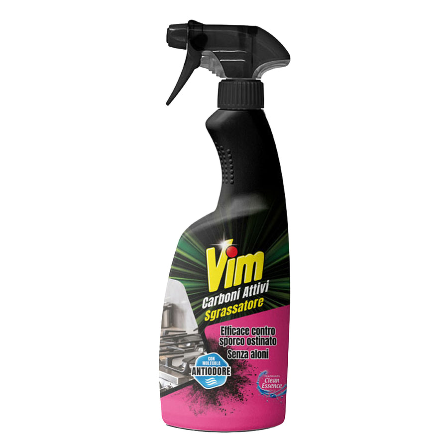 VIM ACTIVATED CARBON DEGREASER TRIGGER 600 ML