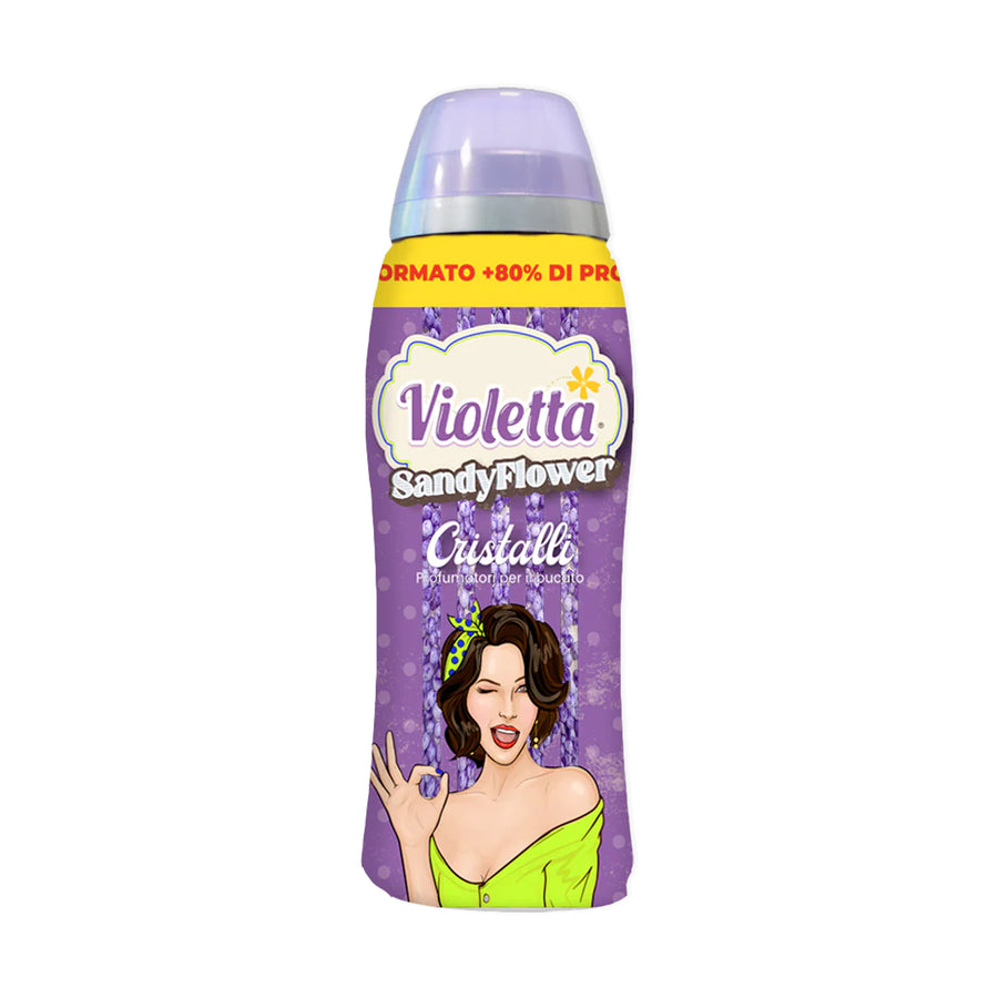 VIOLET CRYSTALS 480GR SANDY FLOWERS