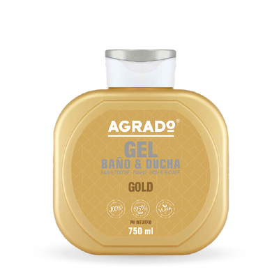AGRADO GEL BAGNO GOLD 750ML