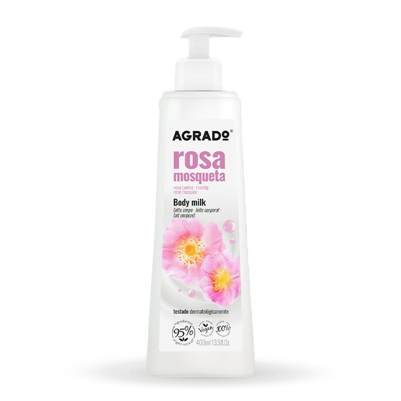 AGRADO BODY MILK ROSA MOSQUETA 400ML