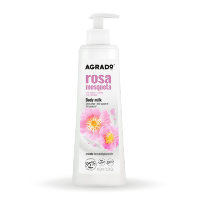 AGRADO ROSEHIP BODY MILK 400ML