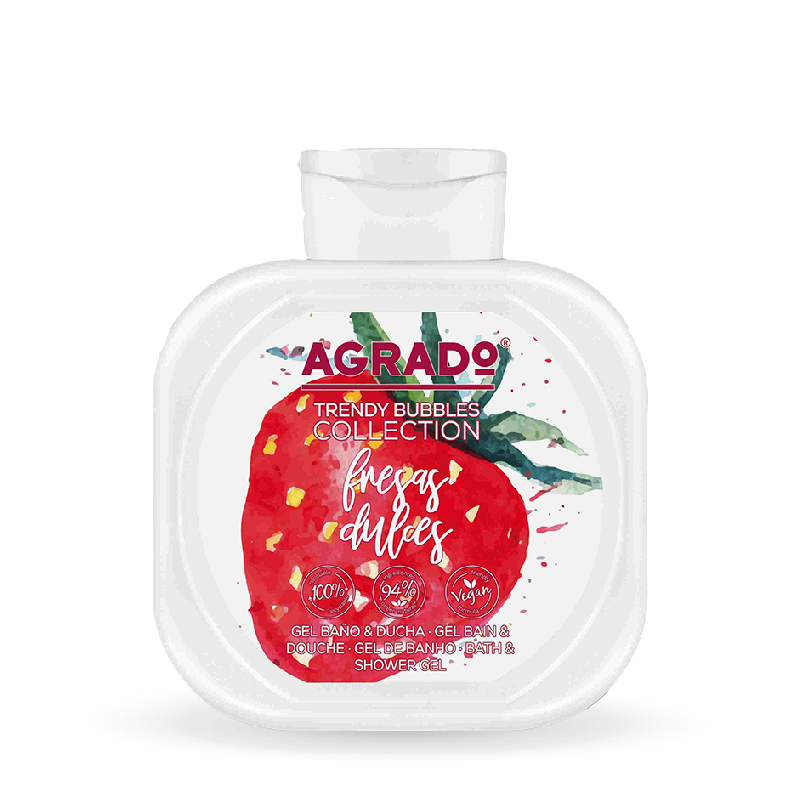 AGRADO GEL BAGNO E DOCCIA FRAGOLA 750ML