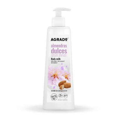 AGRADO BODY MILK ALMONDS 400ML