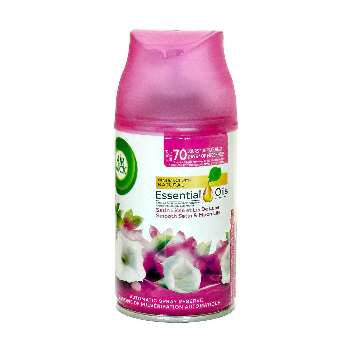 AIR WICK DEO MATIC RIC.250ML LISSE ET LISSE DELUNE