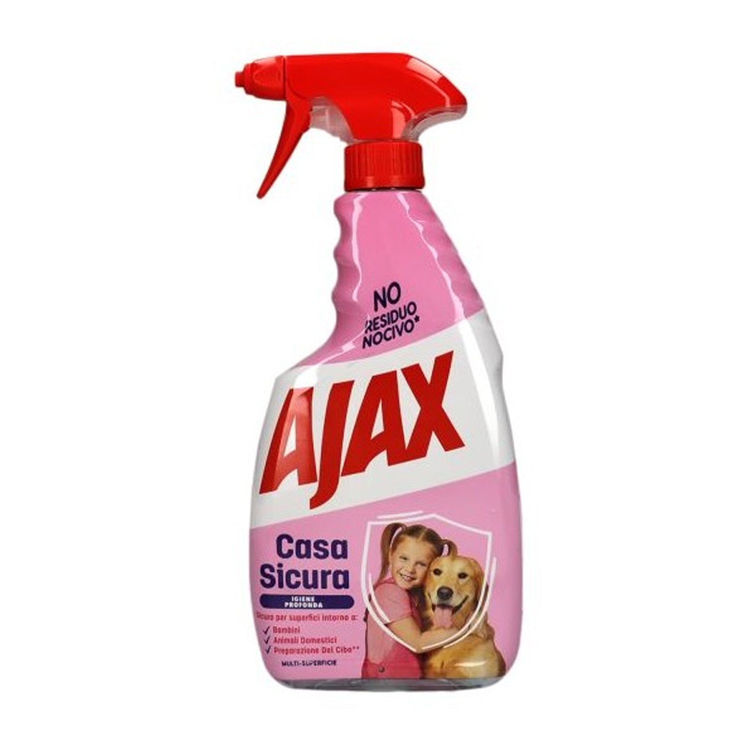 AJAX SPRAY MULTI SUPERFICE CASA SICURA 600ML