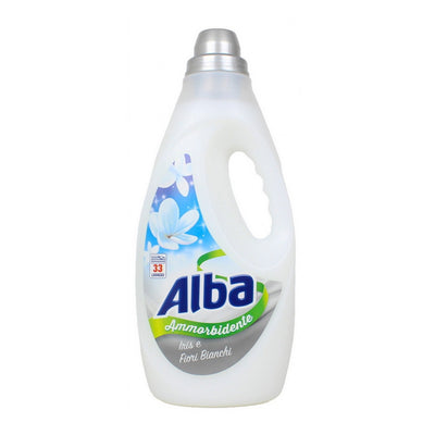 ALBA FABRIC SOFTENER 33 WASHES IRIS AND WHITE FLOWERS