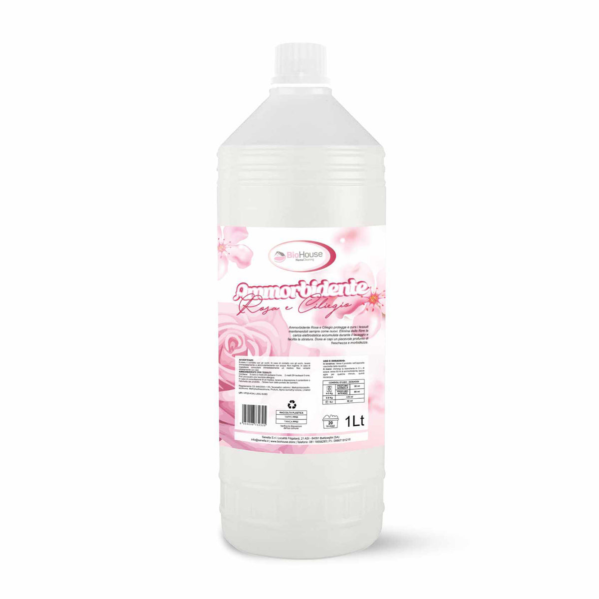 BIOHOUSE AMMORBIDENTE ROSA E CILIEGIO 1L