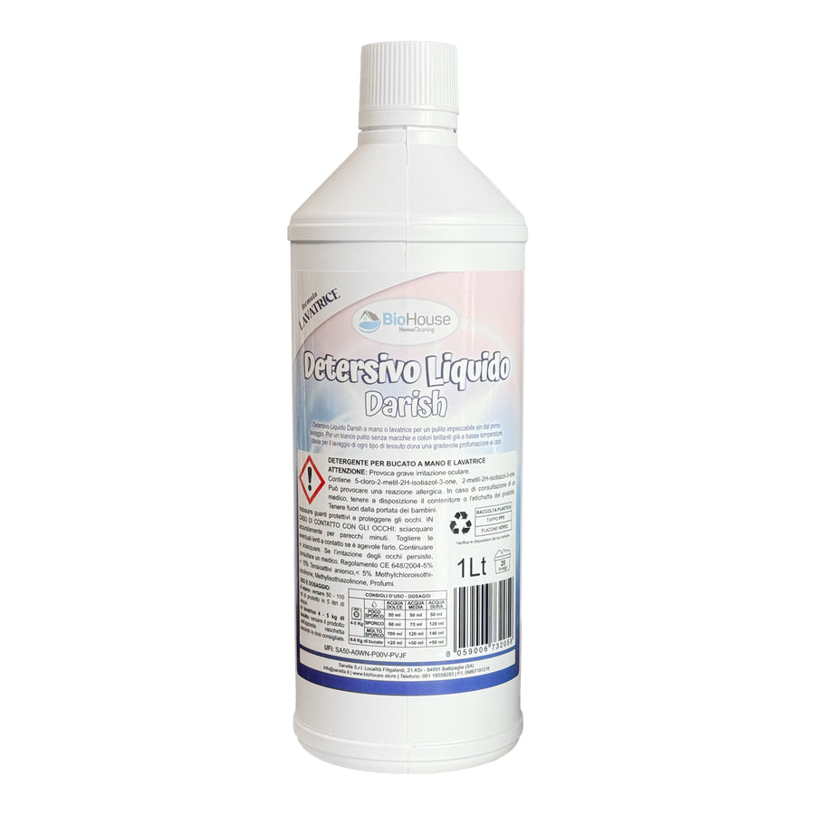 BIOHOUSE LIQUID DETERGENT DARISH 1L