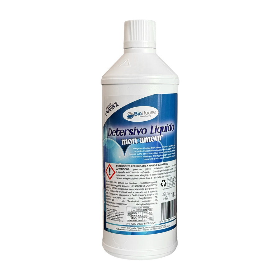 BIOHOUSE FLÜSSIGWASCHMITTEL MON AMOUR 1L