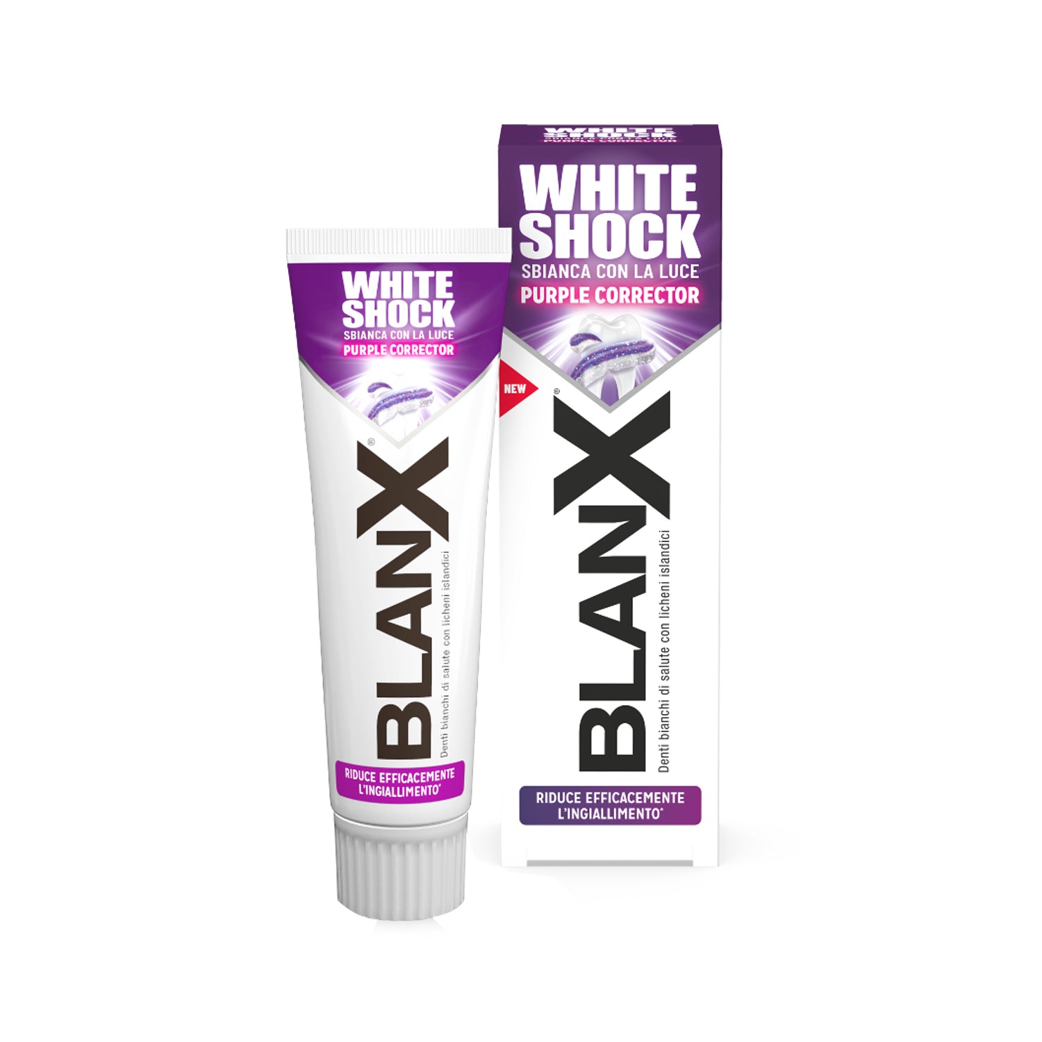 BLANX DENTIFRICIO 75ML BICOLOR VIOLA