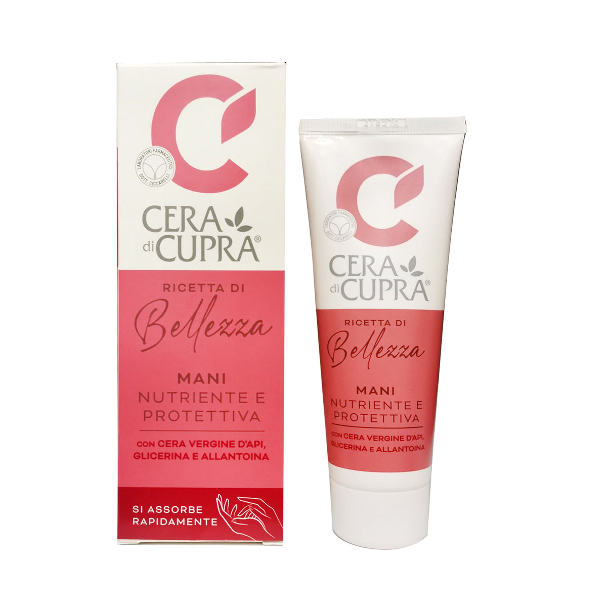 CERA DI CUPRA MANI 75ML RICETTA DI MIELE