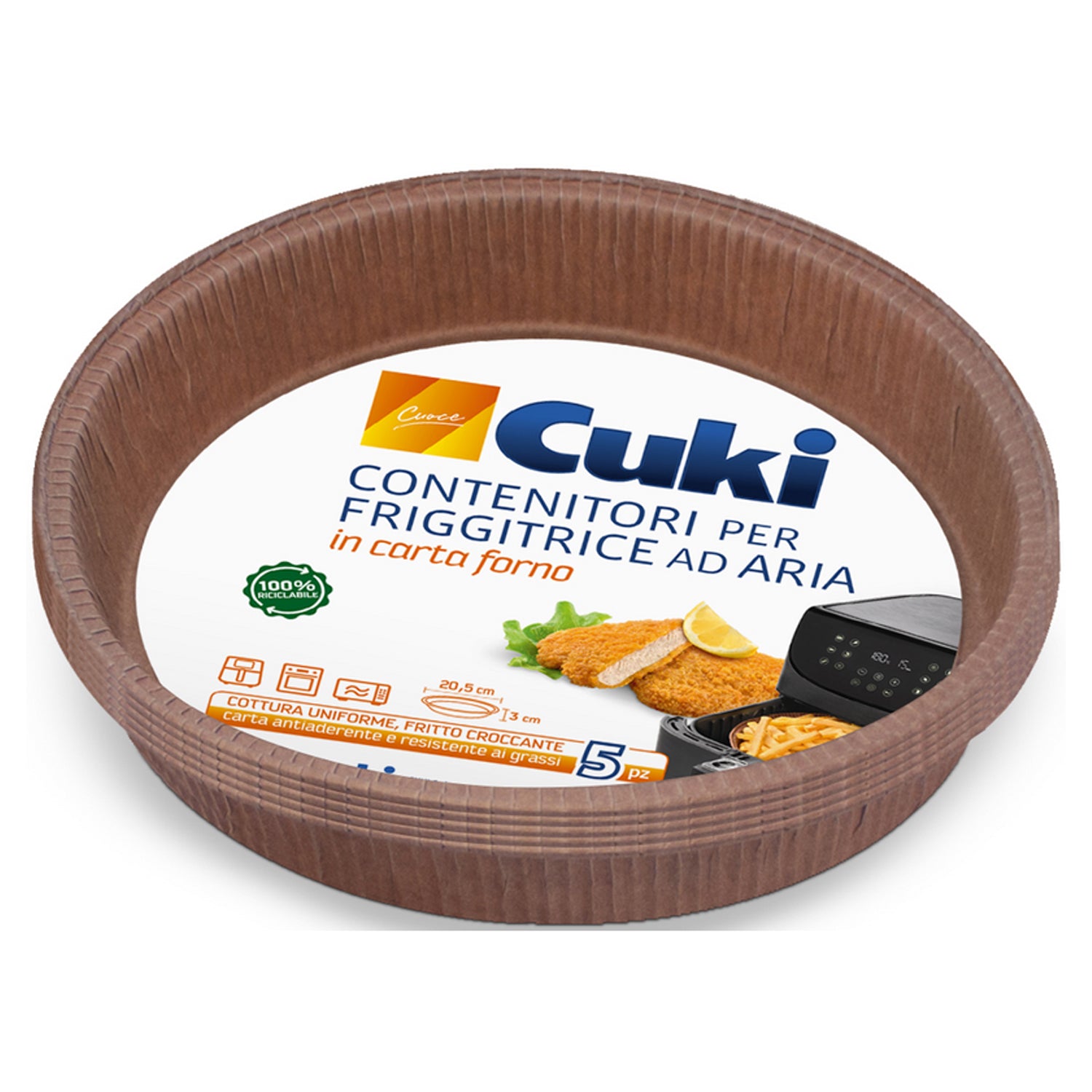 CUKI CONTENITORI PER FRIGGITRICE AD ARIA X5PZ