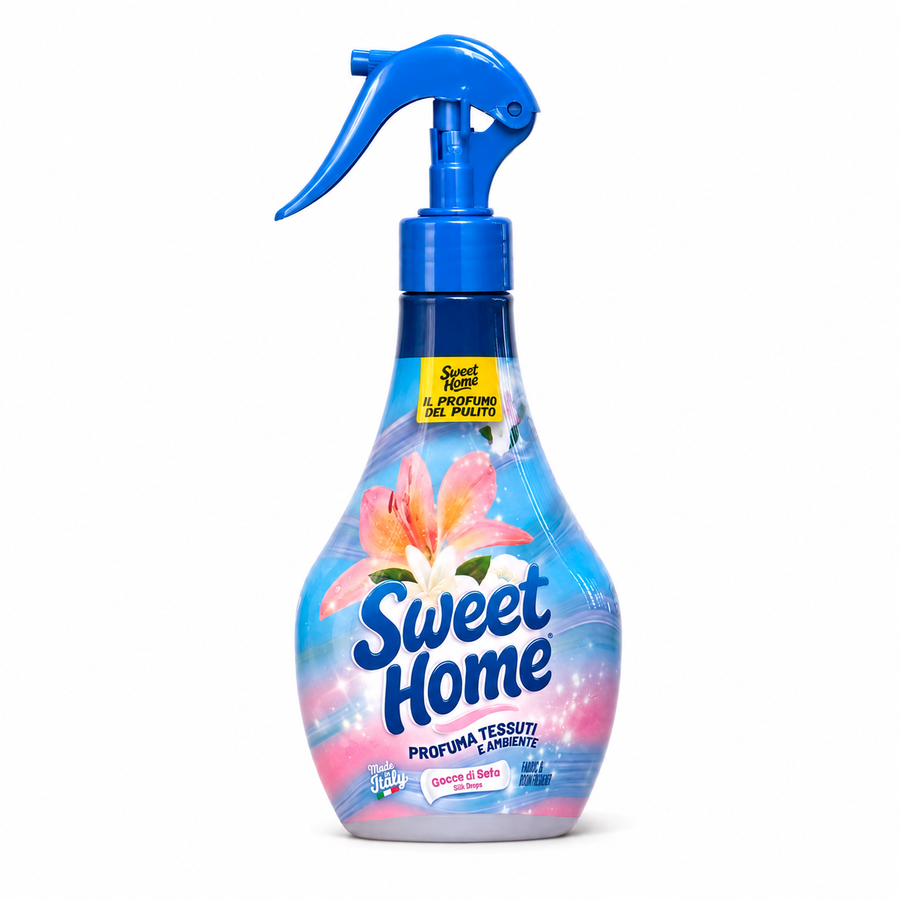SWEET HOME PROFUMATORE TESSUTI 250ML GOCCE DI SETA