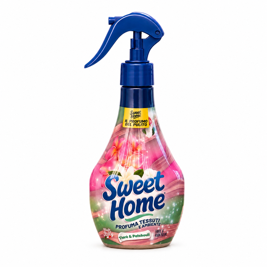 SWEET HOME PROFUMATORE TESSUTI 250ML TIARE E PATCHOULI