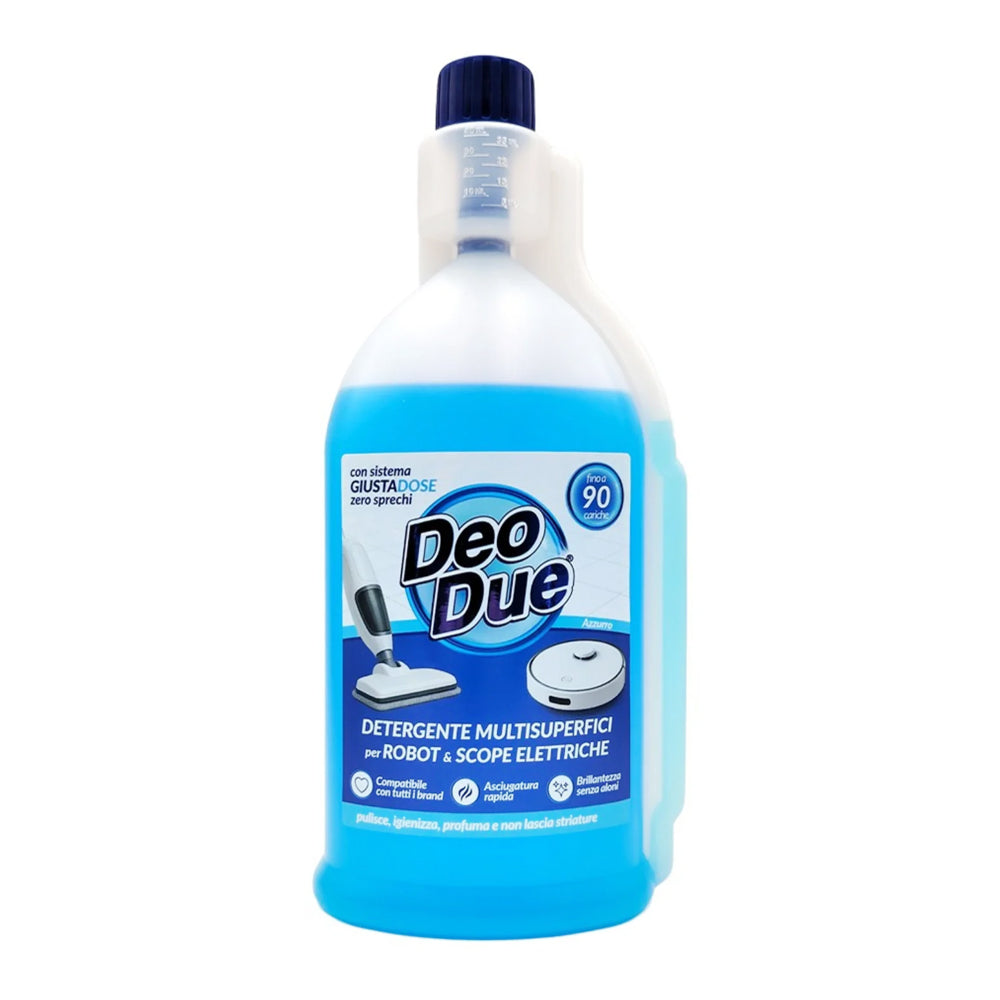 DEO DUE PAVIMENTI PER ROBOT E SCOPE AZZURRO 900ML