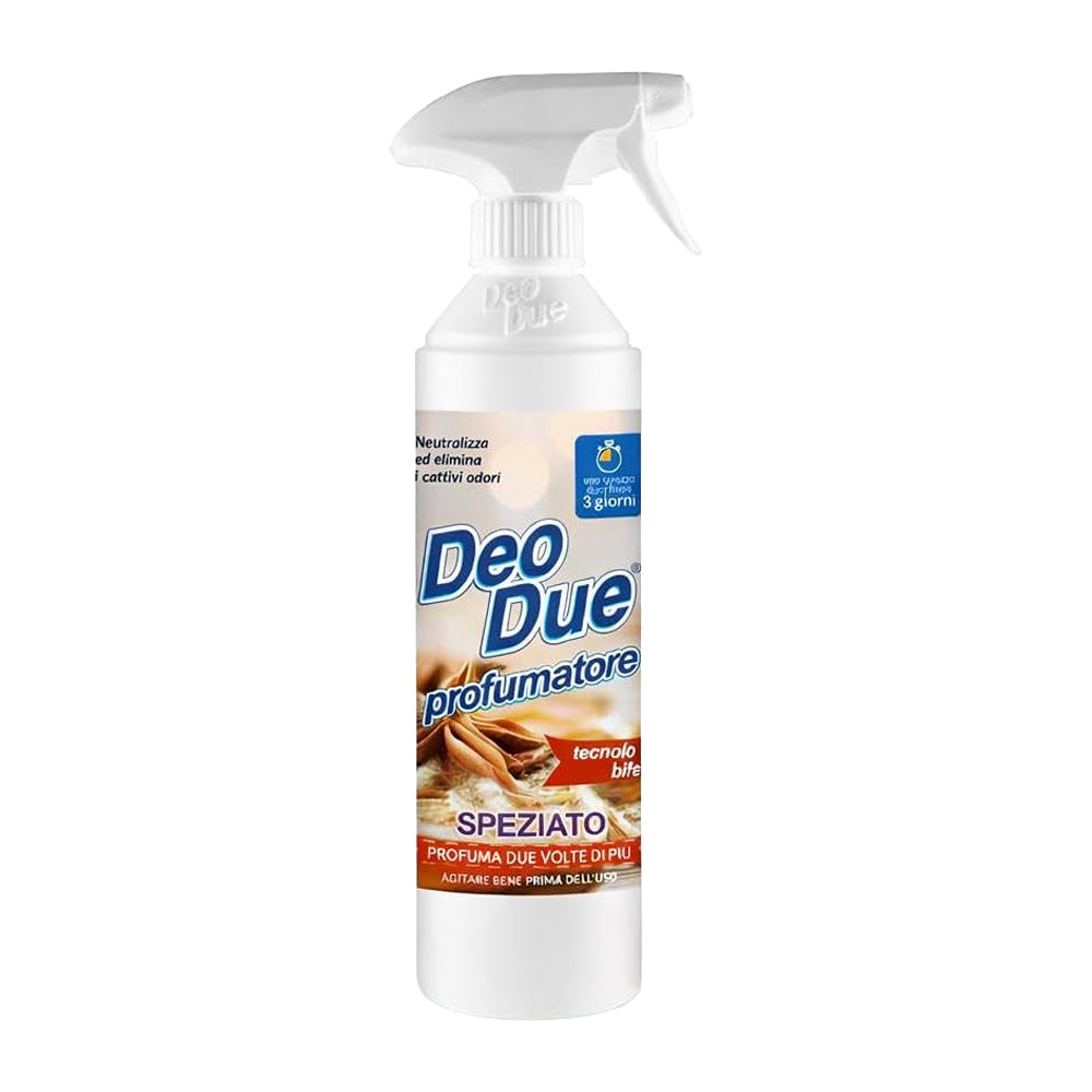 DEO DUE PROFUMATORE AMBIENTE SPRAY SPEZIATO 500ML
