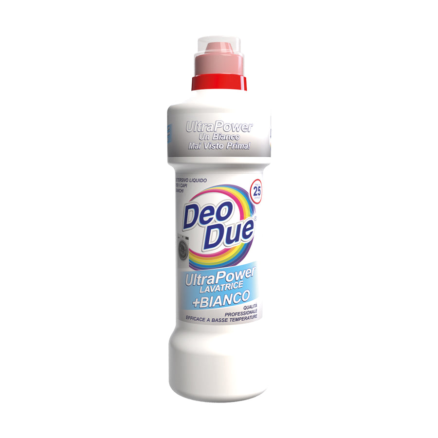 DEO DUE ULTRAPOWER WASHING MACHINE 40 WASHES + WHITE
