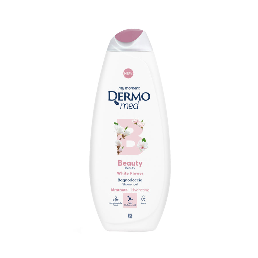 DERMO MED BATH 650ML WHITE FLOWER