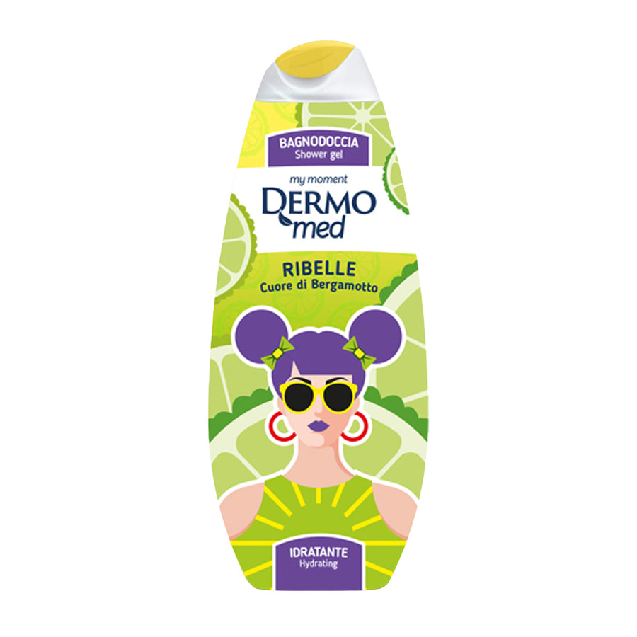 DERMOMED REBEL BERGAMOT SHOWER GEL 500ML