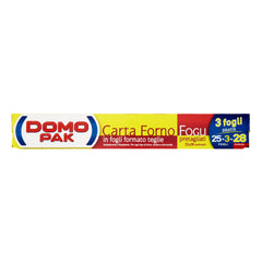 DOMOPAK CARTA FORNO 25+3 FOGLI