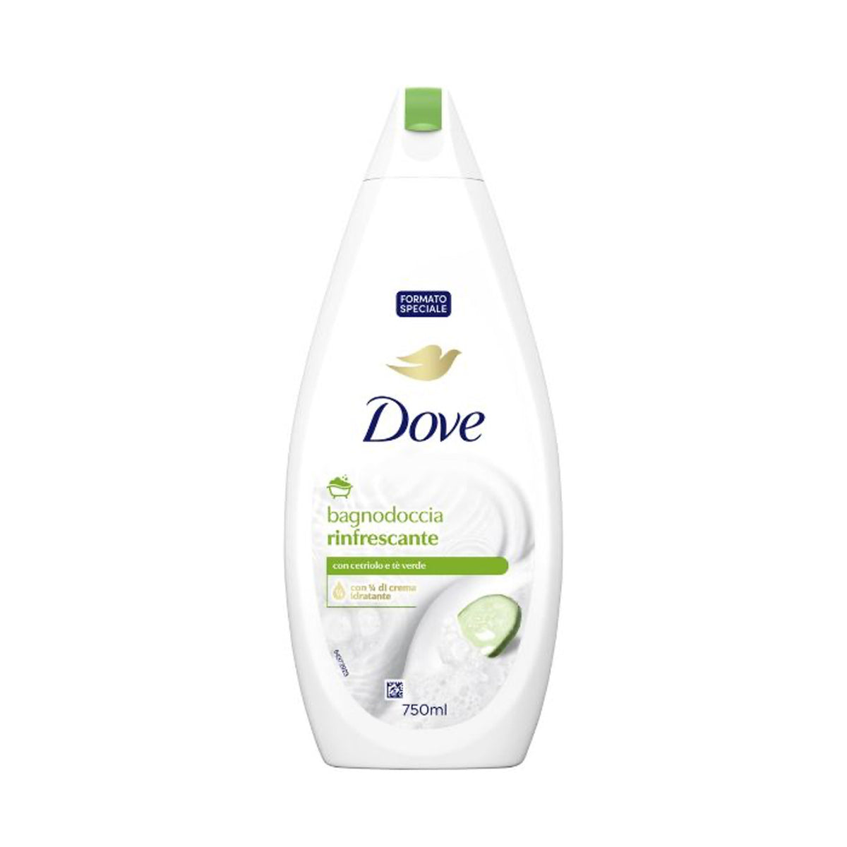 DOVE BAGNO 750ML  GO FRESH CETRIOLO