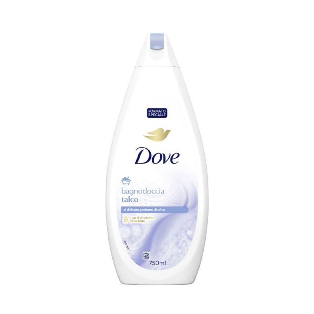 DOVE BAGNO 750ML TALCO
