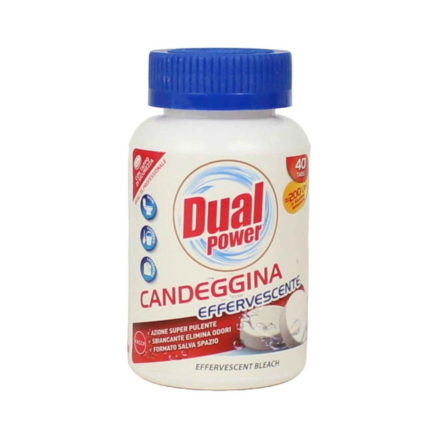 DUAL POWER CANDEGGINA EFFERVESCENTE X40TABS