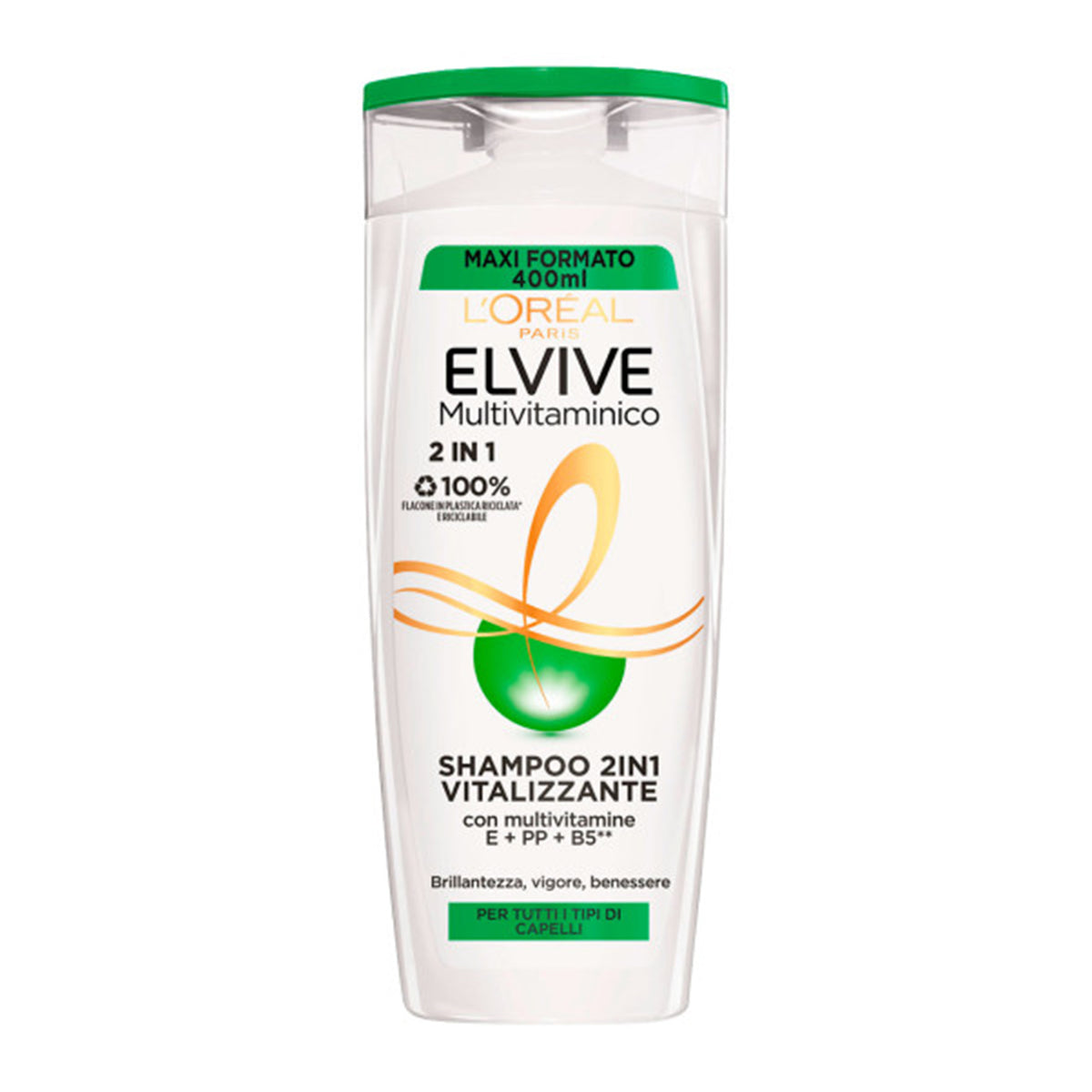 ELVIVE SHAMPOO 400ML MULTIVITAMINICO 2IN1
