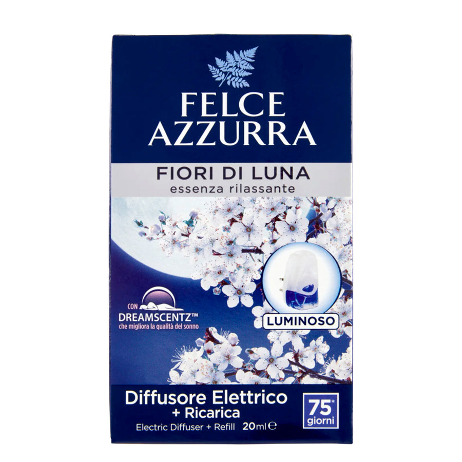 BLUE FERN DIFFUSOR COMPLETE+RIC MOON FLOWERS